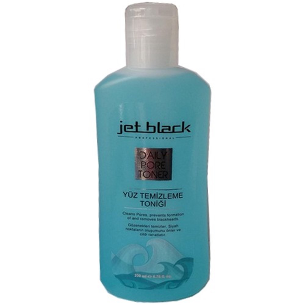 Jet Black Yüz Temizleme Toniği 200 Ml | 7/24 Kozmetik