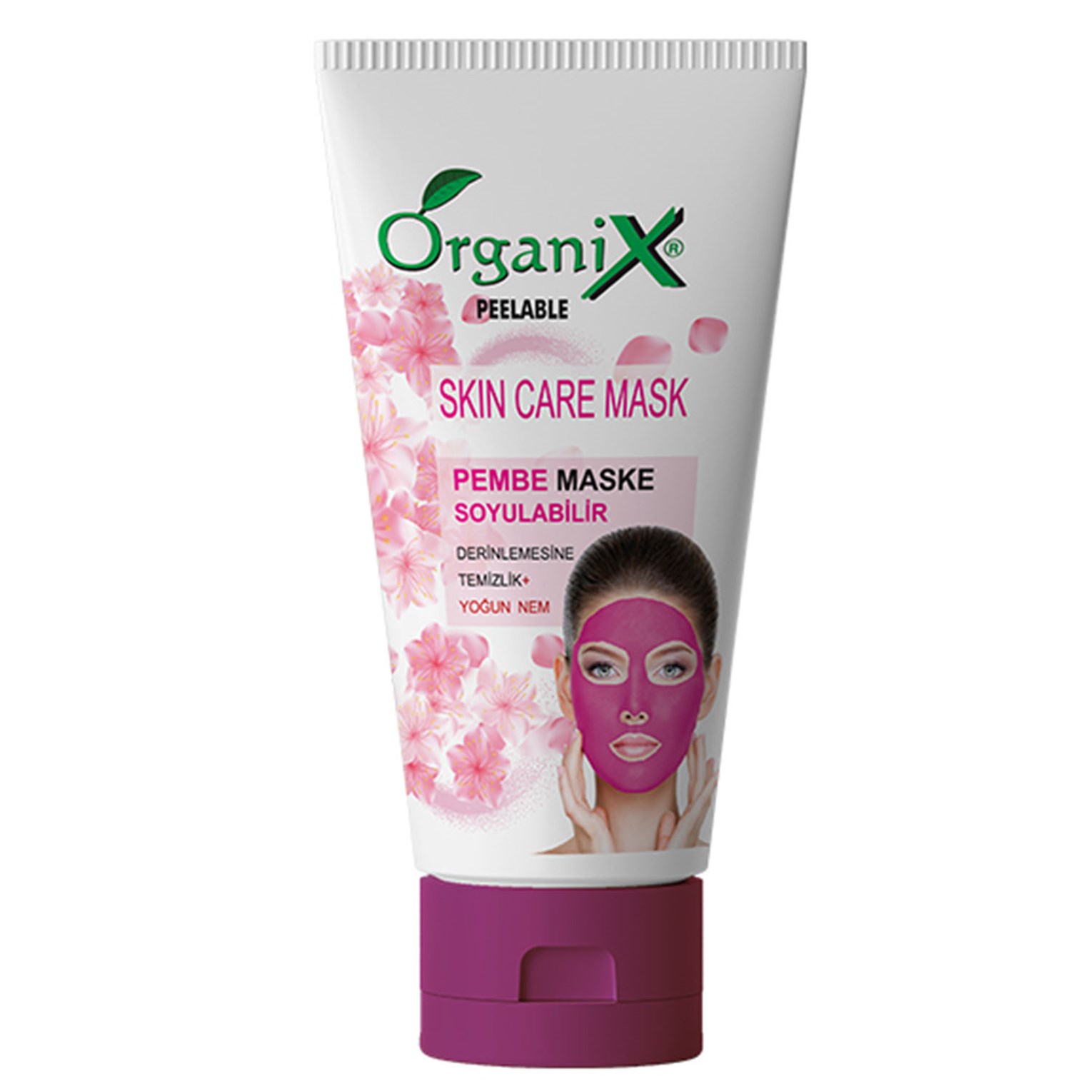 Organix Soyulabilir Pembe Maske 150 Ml | 7/24 Kozmetik